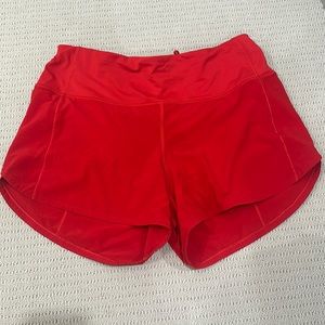 Lululemon Speed Up 4" HR Shorts